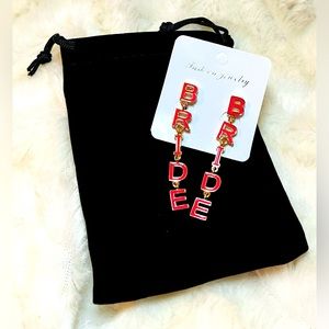 Bride earrings Bridal Gift